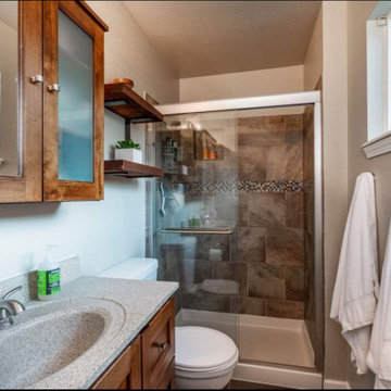 Stunning Interior. Revere Pewter Paint Color.