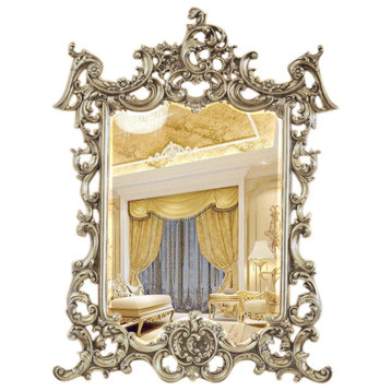 Rosia Silver Ornate Glam Venetian Full Length Mirror