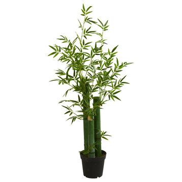 5' Green Bamboo Artificial Tree
