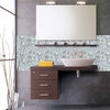 12"x12" Metal Stone Glass Mosaic Kitchen Backsplash Bathroom Tile, Single Sheet