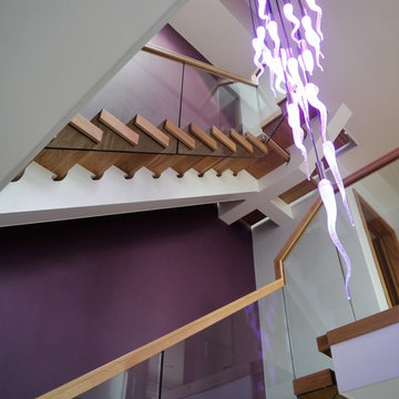 Modern Mono String Staircase