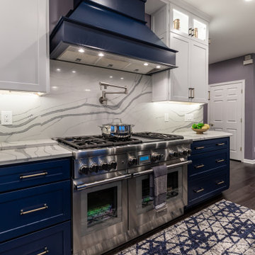 Elegant and Colorful Remodel for Home in Chantilly, VA