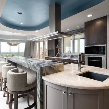 Contemporary High-Rise Condominium Interior Remodel in Bonita Bay