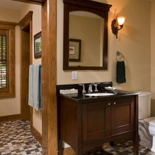 Powder room vanity