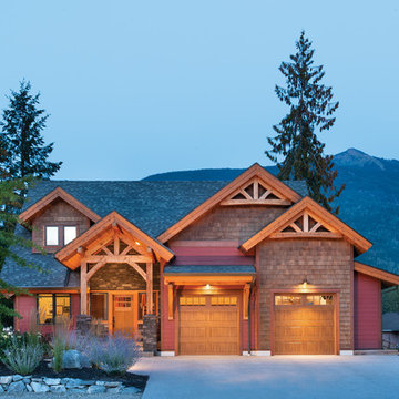 British Columbia Timber Frame Home - Revelstoke Residence
