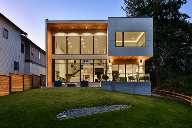 Modern exterior home idea in Seattle