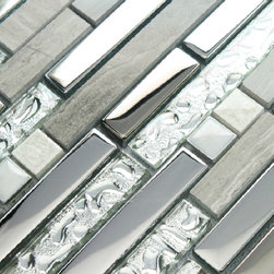 Stone glass blend tile for kitchen and bath - Products