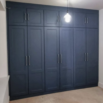 Alby blue and Graphite Wardrobes