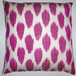 Uzbek ikat pillow covers - Decorative Pillows