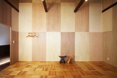 Réalisation d'une chambre minimaliste.