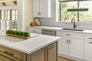 Kitchen - transitional kitchen idea in Orlando