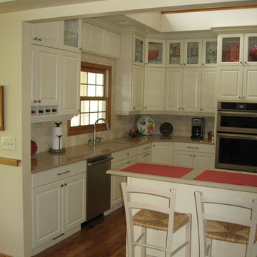 Bright White Kitchen Remodel