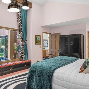 Rosy Relaxing Guest Room