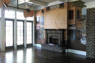 Living room - large traditional living room idea in Salt Lake City