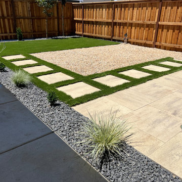 Patio Paver & Artificial Turf Renovation Project