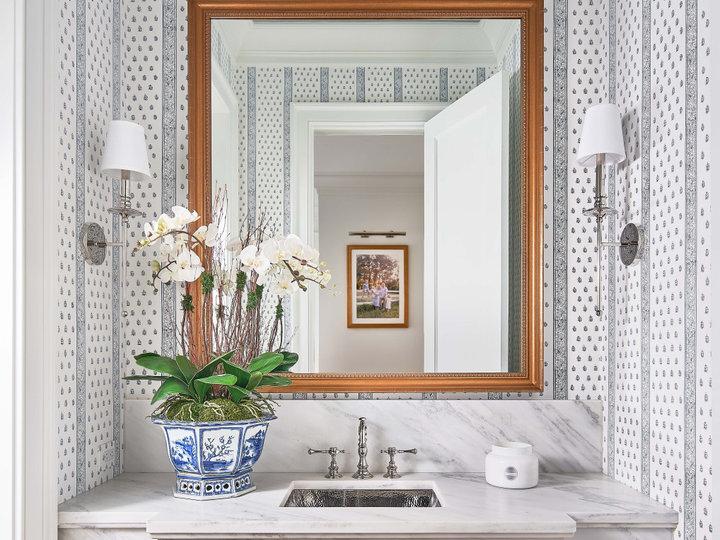 Beach Style Powder Room