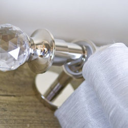 Feminine Sanctuary: Master Bedroom Makeover - Curtain Rods