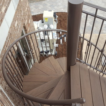 Exterior Spiral Stair