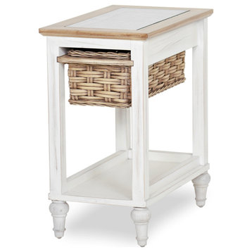 Island Breeze Chairside Table, B59109-Wd/Wh
