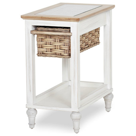 Island Breeze Chairside Table, B59109-Wd/Wh