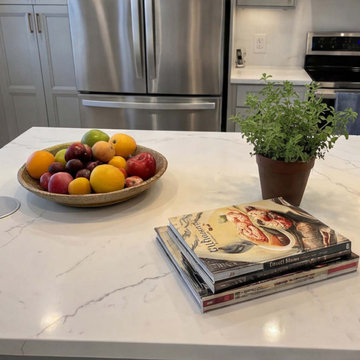 Quartz Countertop Kitchen Styling in Miramar, FL