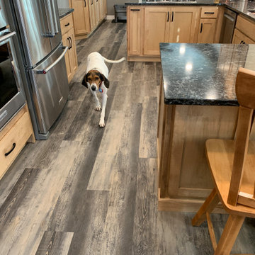 Quad Cities Kitchen Remodel with Great Storage and Maple Cabinets