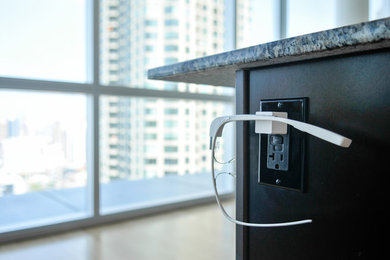 Google Glass and the Glass Wall Charger