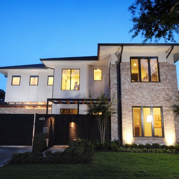 Upscale Contemporary with Traditional Facade