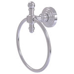Allied Brass - Retro Wave Towel Ring, Satin Chrome - The traditional motif from this elegant collection has timeless appeal. Towel ring is constructed of solid brass and is an ideal six inches in diameter. It is ideal for displaying your favorite decorative towels or for providing the space for daily use.