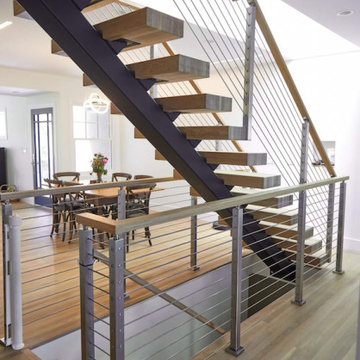 Custom Stairs + Railings