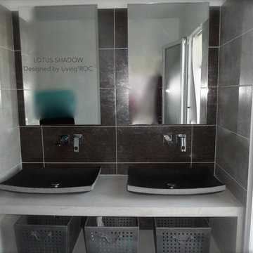 OUR CLIENTS' INSTALLATIONS WITH OUR TRENDY NATURAL STONE PRODUCTS