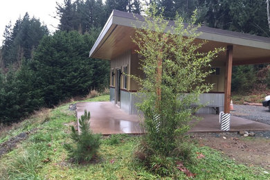 Home design - modern home design idea in Seattle