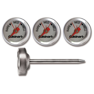 Outdoor Grilling Steak Thermometers, Set of 4