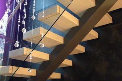 Staircase - contemporary staircase idea in Vancouver