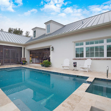 Siesta Key Custom Home- Heron Lagoon Low Country Home