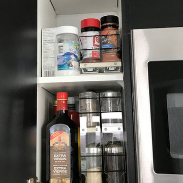 Solution for narow kitchen cabinet