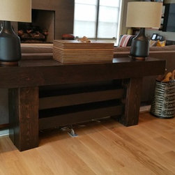 Timber Sofa Table - Products