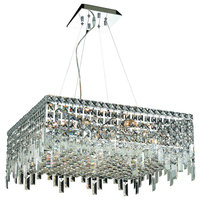Maxime 12 Light Mini Chandelier in Chrome