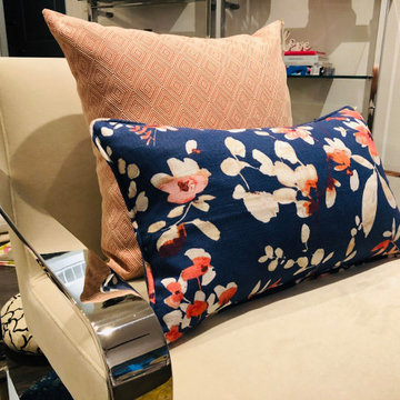 Custom Pillows, Drapes, and Upholstery