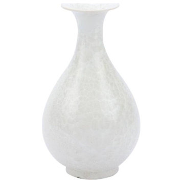 Vase Pear Small Colors May Vary Variable Polished Nickel Shell