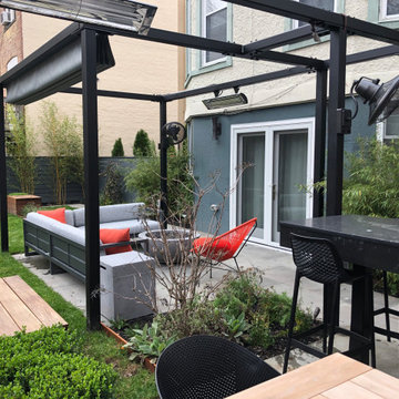 Multi-functional family backyard