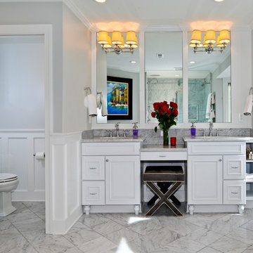 A Luxury Spa Like Bath a family in Alexandria VA Enjoys