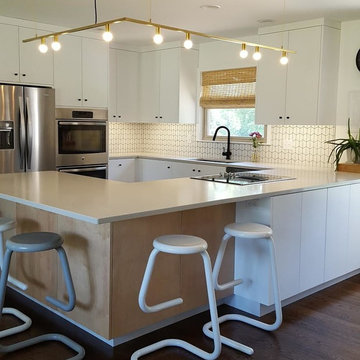 Painted Slab Doors (on MDF)