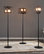 LumiSource Indy Cage Floor Lamp With Antique Metal