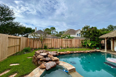 Inspiration for a pool remodel in Houston
