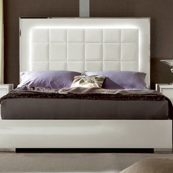ALF Imperia Modern Platform Bed | Made Italy - Platform Beds