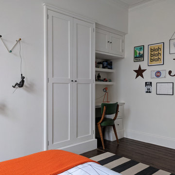 Colour Blocking Tween Boy's Room - Edwardian Detached