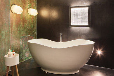 Eklektisches Badezimmer in Berlin