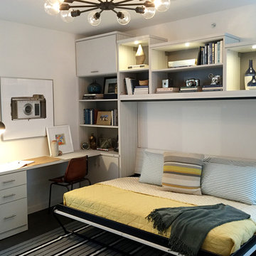 Garrett Convertible Office with Full-Size Wall Bed