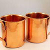 Pure Copper Mugs, Set of 2